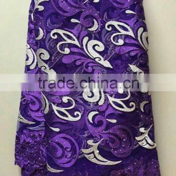 CL9518 Wholesale price multi color french lace fabric,net lace fabric for ladies