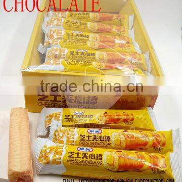 cheese sandwich bar puffed snack biscuit