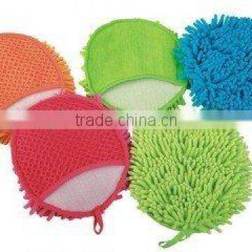 microfiber chenille mitt