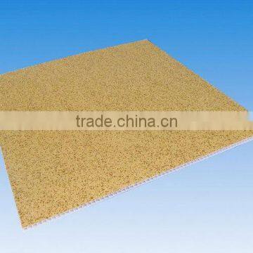 wooden grain pvc ceiling panel pvc board