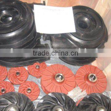 heavy or weak abrasive slurry pump spare parts