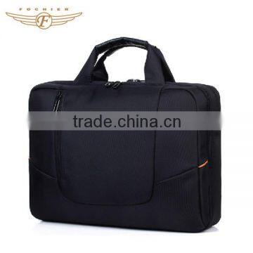 Black Custom Classic Laptop Briefcase Man Business Bags photo-2