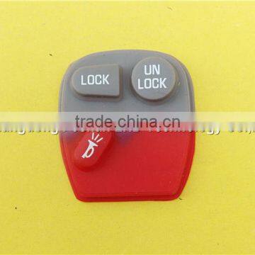 Factory Price Key Pad for Car Key Shell Blank 2+1 Buttons Rubber Pad photo-3