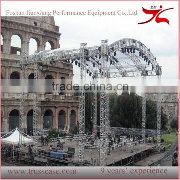 Popular concert aluminium stage truss system structure