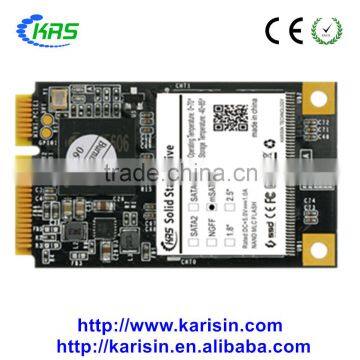 Karisin MLC solid state drive mSATA mini pcie ssd 8gb with fast delivery