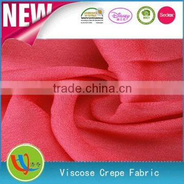 2014/2015 hot China 50D Viscose Double Crepe fabric
