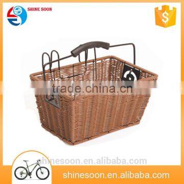 wholesale fishing creel wicker bicycle storage basket