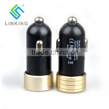 5V 1A Universal Portable USB Car Charger With 2 USB For Smartphones Pad Laptop photo-2