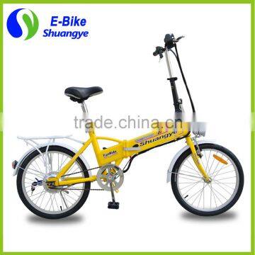 20 Inch Mini Battery Powered e Folded Electric Bikes photo-4