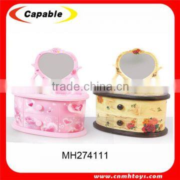 Dressing Table Shaped Wonderful Life Music Box With Custom Music