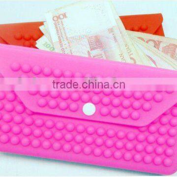 Food grade Silicone fashion women's wallet