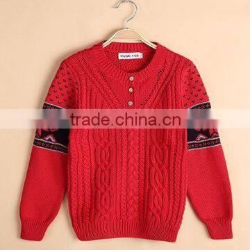 children cute Christmas pullover knit sweater