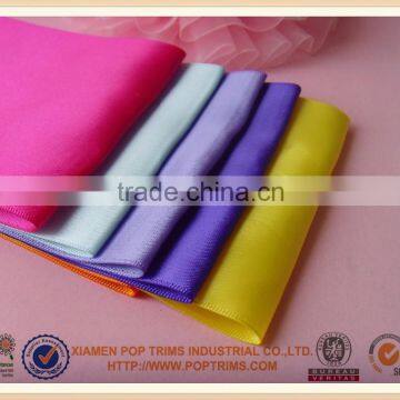 100% polyester single face satin ribbon