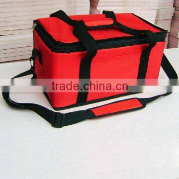 Insulated aluminium foil cooler bag for food, insulated cooler bag, polyester&oxford cooler bag