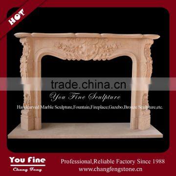 French Style Decorative Marble Fireplace Design