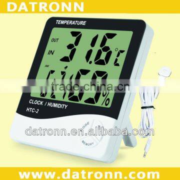 HTC--2 for room or outroom digital thermometer with big display lcd