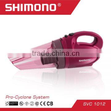 shimono mini portable handy auto vacuum cleaner with specification