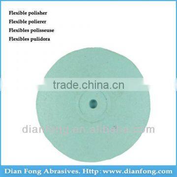 C107F Wheel Shaped Light Blue Silicone Rubber Dental Silicone Rubber