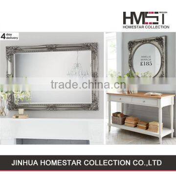 Factory sale fashion style strong adhesive wall mirror squares decorative