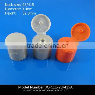 15mm 18mm 20mm 24mm 28mm plastic flip top cap