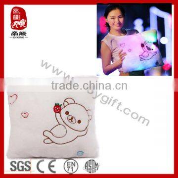 ICTI Sedex WCA SA800 vendor plush toy shining led light pillow