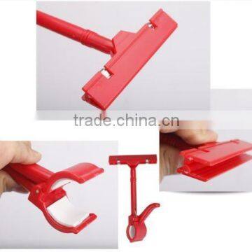 Clip On, Sell Pop Sign Ticket Card, Plastic Price Label Holder,Price Tags Holder for Shelves photo-4