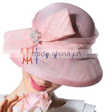 Full Brim Hard Hat/philippine Sinamay/sinamay Base photo-5