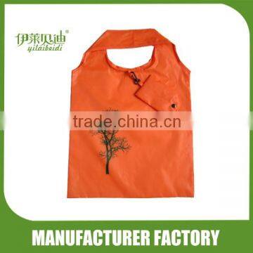 foldable bag with pouch