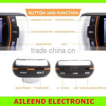 Dual Lens Mini Car DVR Camera Recorder Car Detector HD1080P 140Degree 2.7"LCD Dash Cam With Rear Cam GPS Tracker photo-5