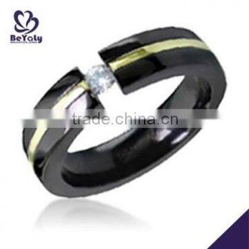 2015 cheap price jewelry 316l stainless steel tungsten ring class ring