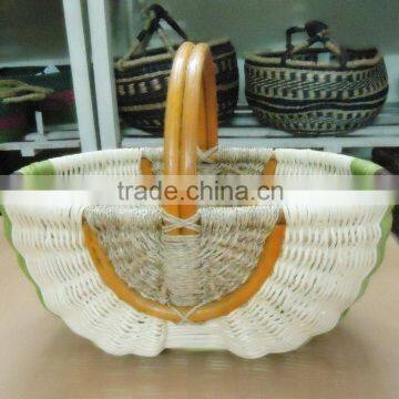 Vietnam rattan picnic basket sale