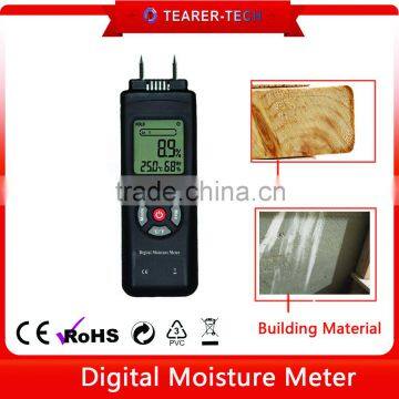 LCD Digital 2 Pins Tester Wood Moisture Meter Tester 6~42% Humidity TL-700