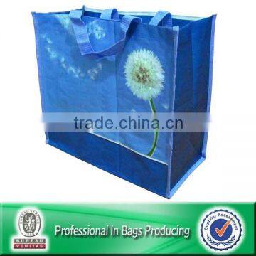 Eco-friendly cheap poly woven reusable elegant shopping bag