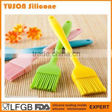 Amazon hot sell food grade long handle silicone basting brush