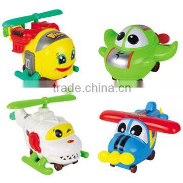 Pull String small plastic toy airplane