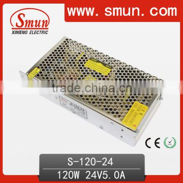 S-120-24 24V 5A Power Supply Switch Mode 120W LED Power Supply