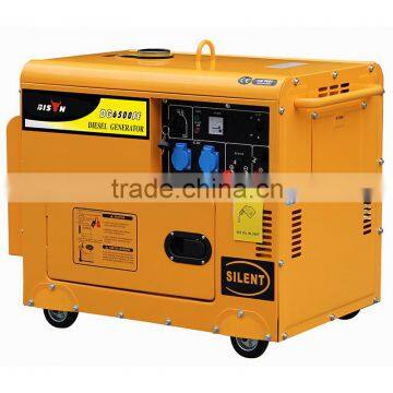 BISON(CHINA) Slient Electric Portable 5kw Diesel Generator Price photo-2