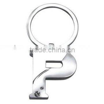 Letter P Key chains/holder/ring/fob