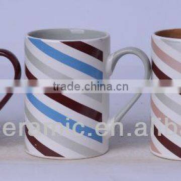 Ceramic mugs for coffee or tea