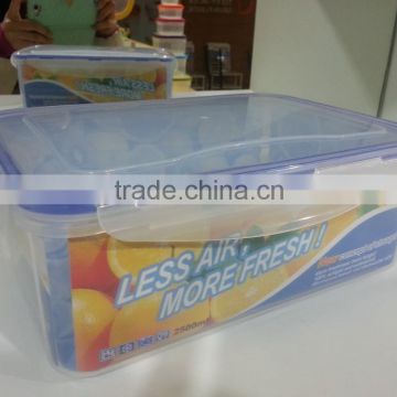 2500ml rectangle fresh food container GL9322