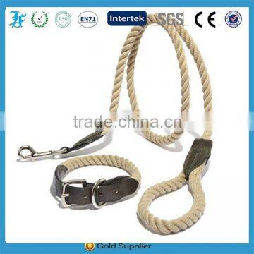 custom high quality rope lead cotton