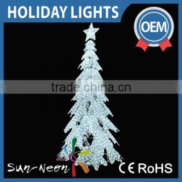 2016 Hot Sale Artificial White Pvc Christmas Tree