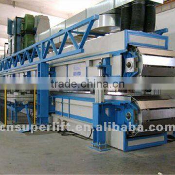 PIR sandwich panel continuous double belt laminating machine