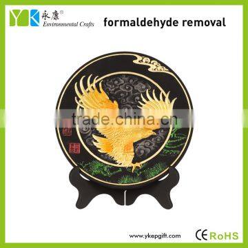 Golden eagle handmade decoration air craft for business partners
