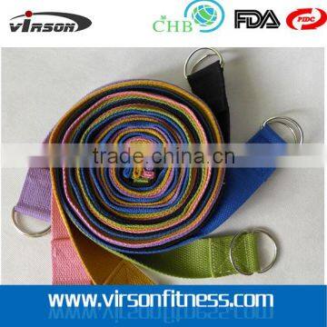 Cotton Pilates Yoga Stretch Band Yoga Strap