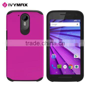 China cell phone case manufacturer IVYMAX wholesale smartphone cases for Motorola Moto G4 Plus