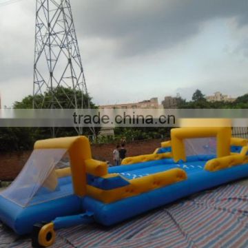 2015 hot funny inflatable soap football field