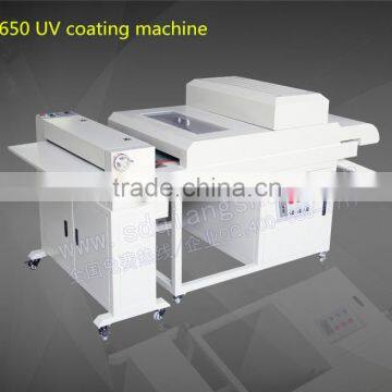 650 UV liquid coating machine for digital prints on sale made in China