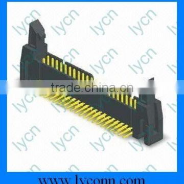 Right Angle Type Ejector Header with 1,000M0 Minimum Insulation Resistance