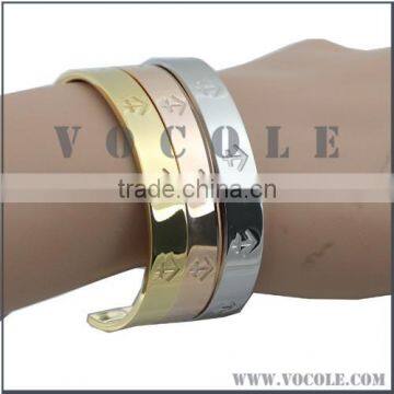 New Design custom design Stainless Steel Cuff Bangle